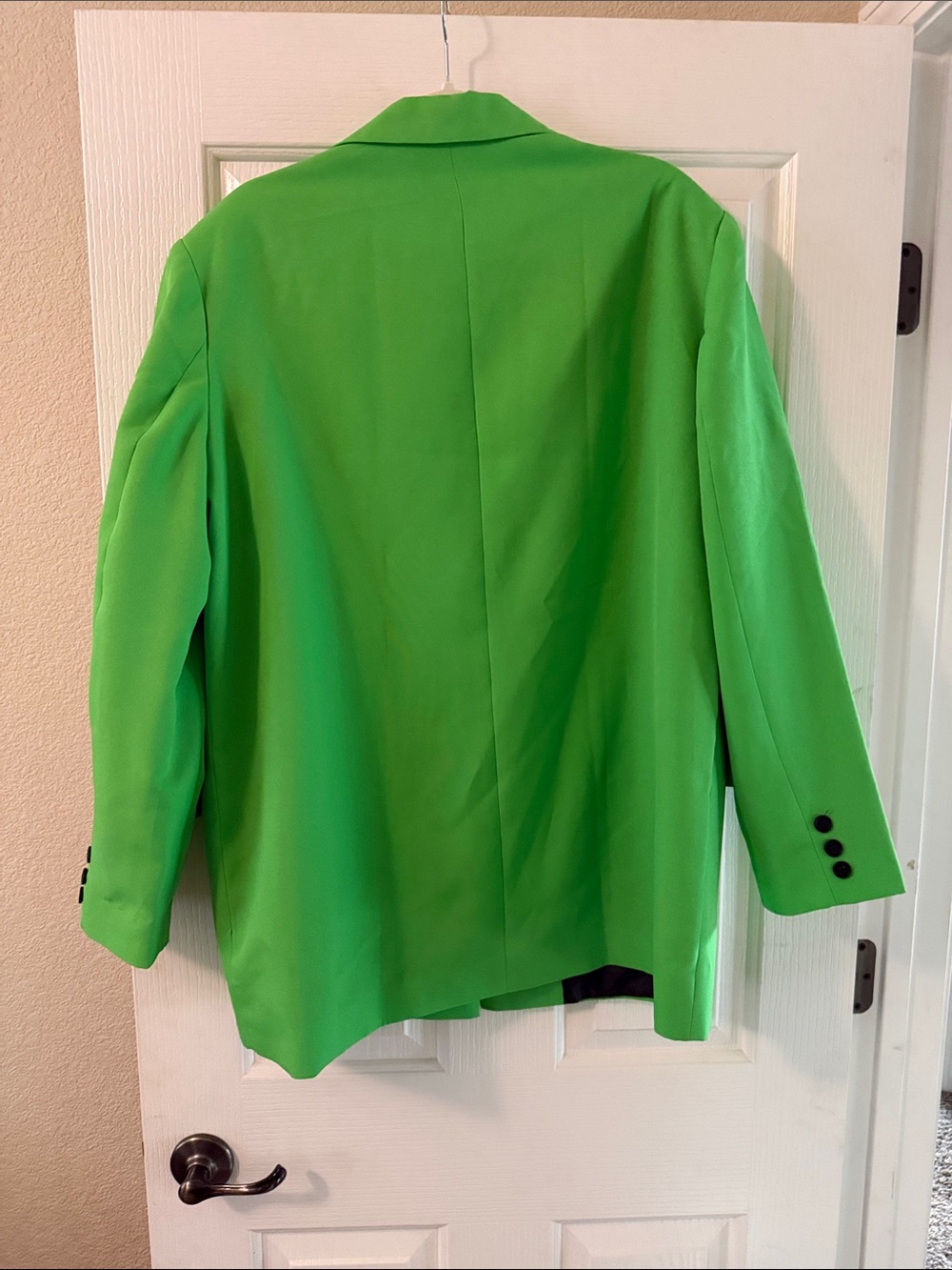 ASOS Curve Lime Green Single-Button Blazer - Picture 6 of 6